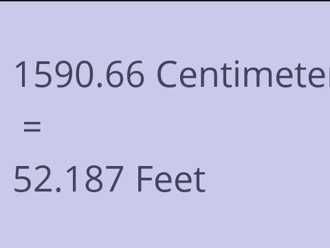 1590.66 CM TO FEET