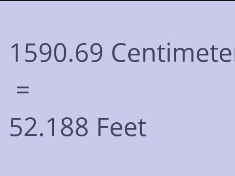 1590.69 CM TO FEET