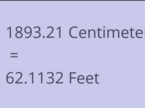 1893.21 CM TO FEET