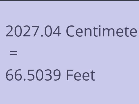 2027.04 CM TO FEET