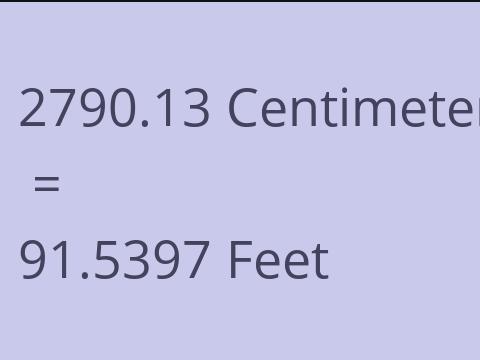 2790.13 CM TO FEET